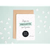 Los mejores  - Tarjeta rasca padrino | Petición padrino | ¿Quieres ser mi padrino? | Anuncio nacimiento